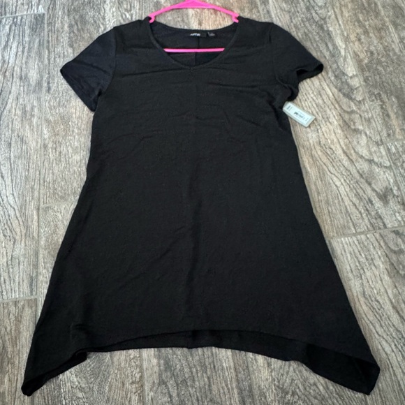 Apt. 9 Black Short Sleeve Top - Picture 1 of 9